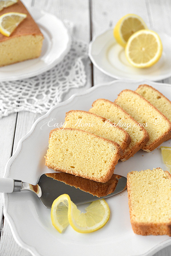 Lemon Cake (gluten- free, dairy- free, sugar- free)